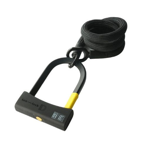 TEXLOCK D-lock Black M - Zwart - 120 cm