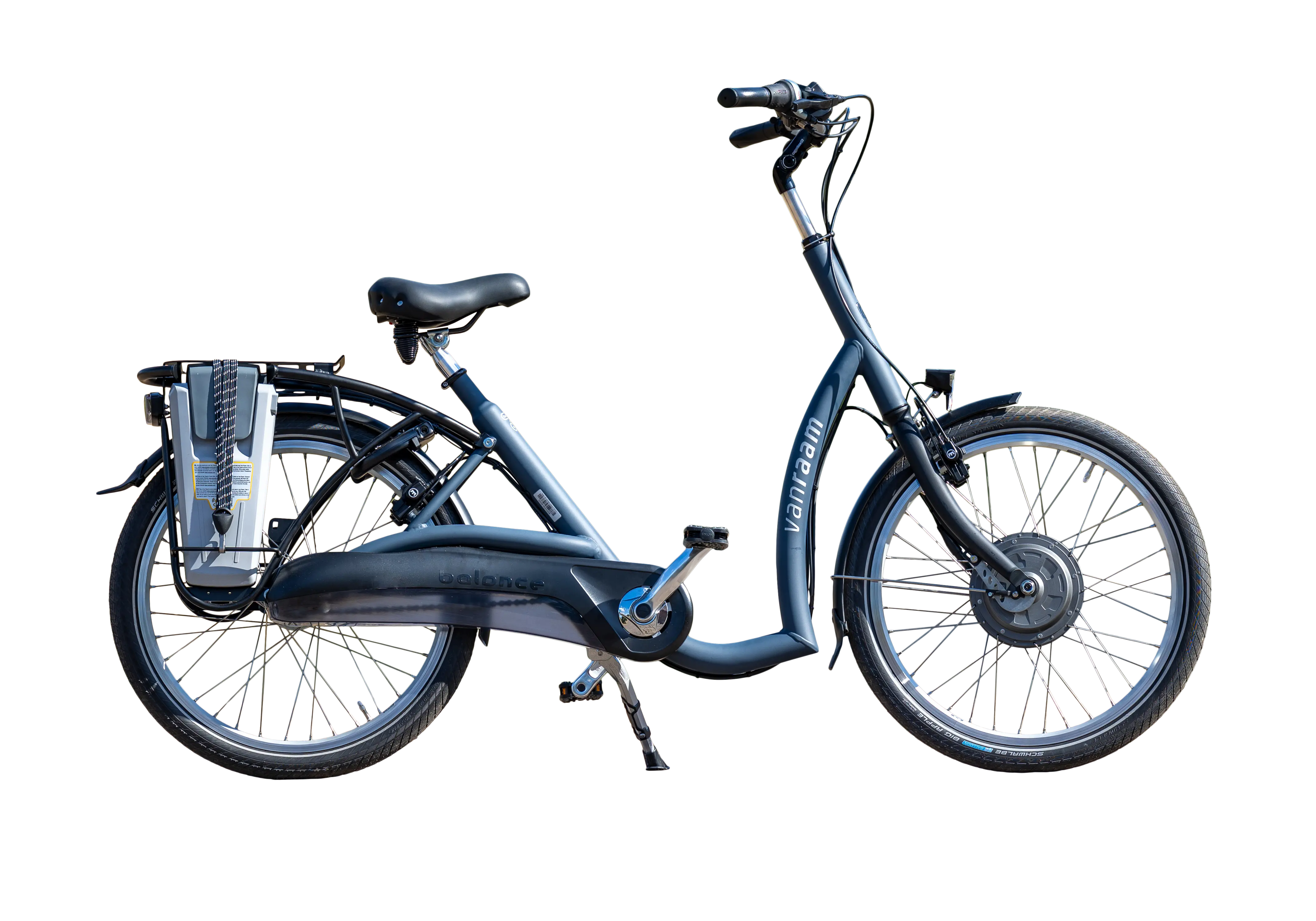 Van Raam Balance - Lage instapfiets met ondersteuning - 51 cm - Grijsblauw Mat Van Raam