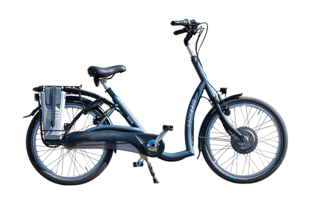 Van Raam Balance - Lage instapfiets met ondersteuning - 51 cm - Grijsblauw Mat Van Raam