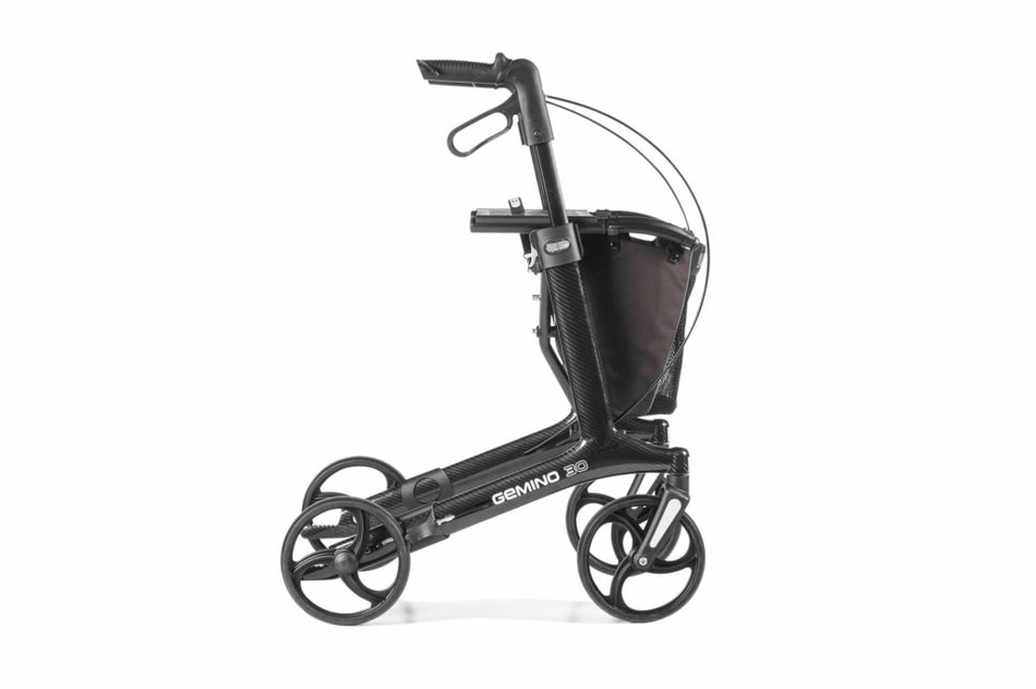 Rollator Topro Olympos ATR Off-road med rygstøtte 150-195 cm &lt; 150 kg Sølv