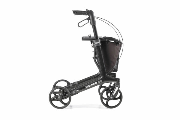 Rollator Topro Olympos ATR Offroad mit Rückenstütze 150-195 cm < 150 kg Silber