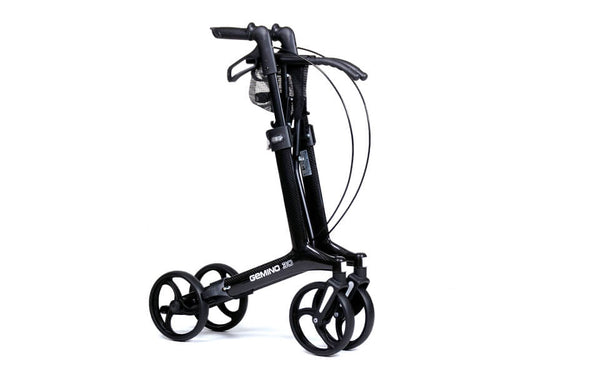 Rollator Topro Olympos ATR Off-road med rygstøtte 150-195 cm < 150 kg Sølv