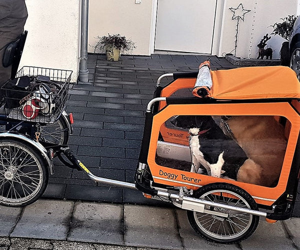 DoggyTourer fietsaanhanger - M - Snoopy Doornbikes