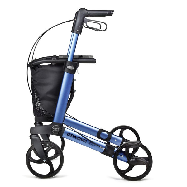 Rollator Topro Olympos ATR Off-road med rygstøtte 150-195 cm < 150 kg Sølv