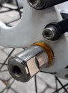 As-Adapter t.b.v. koppeling aan een fiets met SRAM i-Motion 3 und 9, G8, Torpedo Singlespeed, Dual Drive III und für ROHLOFF Speedhub 500/14, Nuvinci N360 sowie Bionix (M10 x 1)