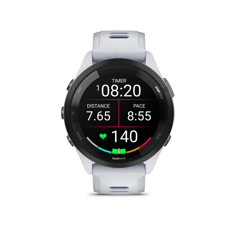 Forerunner 265 - Whitestone / Tidal Blue siliconen band