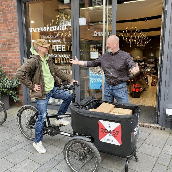 Butchers & Bicycles MK1 - E - Vario - Business - Zwart - Bakfiets