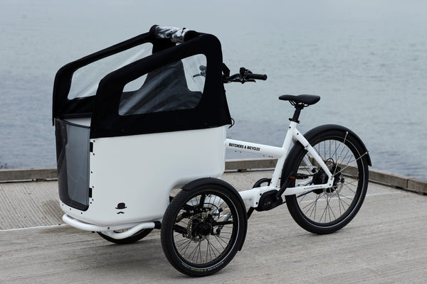 Butchers & Bicycles MK1 - E - Vario - Wit - Bakfiets