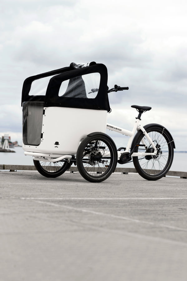 Butchers & Bicycles MK1 - E - Vario - Wit - Bakfiets
