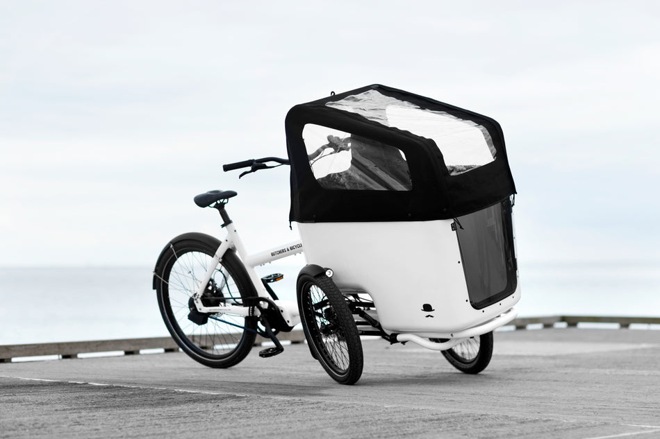 Butchers & Bicycles MK1 - E - Vario - Wit - Bakfiets