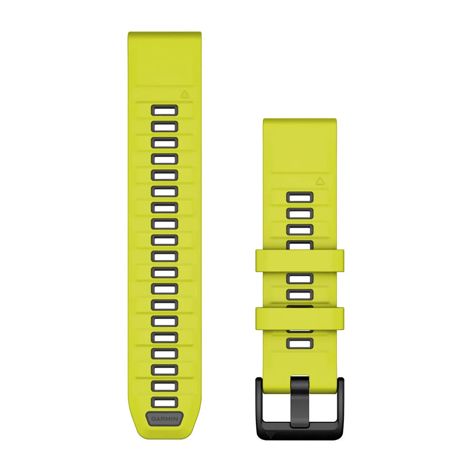 QuickFit band - Siliconen - 22 mm - Amp Yellow / Graphite