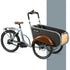 SociBike – Bakfiets - RAL 7024 (Donkergrijs) Doornbikes