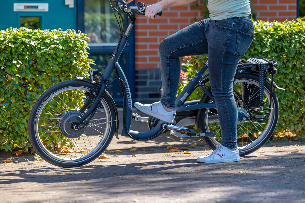 Van Raam Balance - Lage instapfiets met ondersteuning - 51 cm - Grijsblauw Mat Van Raam