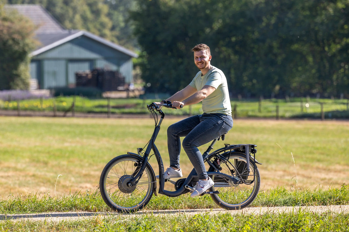 Van Raam Balance - Lage instapfiets met ondersteuning - 51 cm - Grijsblauw Mat Van Raam