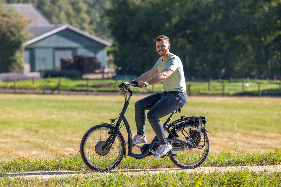 Van Raam Balance - Lage instapfiets met ondersteuning - 51 cm - Grijsblauw Mat Van Raam