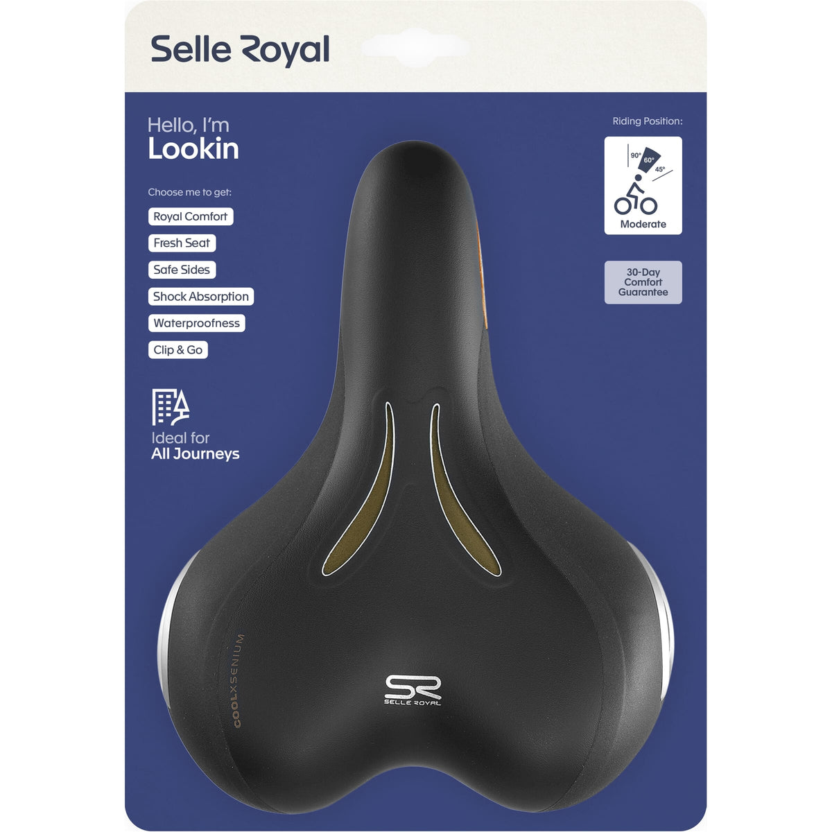 Selle Royal Lookin Moderate Zadel Doornbikes