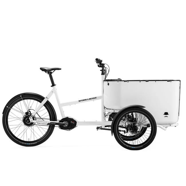 Butchers & Bicycles MK1 - E - Vario - Wit - Bakfiets