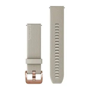 Garmin-Schnellverschluss-Silikonarmband – 20 mm – heller Sand