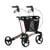 Rollator Topro Olympos ATR Offroad mit Rückenstütze 150-195 cm &lt; 150 kg Silber