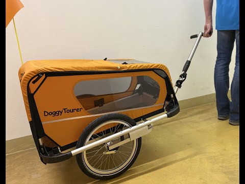 DoggyTourer Idefix - S - Oranje