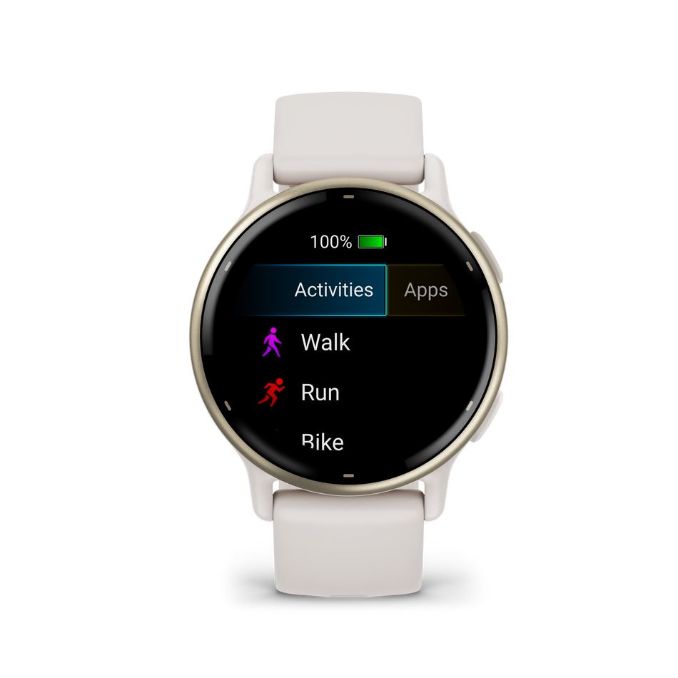 Vivoactive 5 - Ivory en Cream Gold