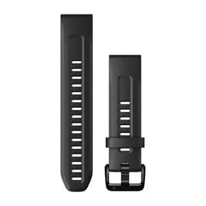 Garmin Quickfit - Siliconen - 20 mm - Zwart Garmin