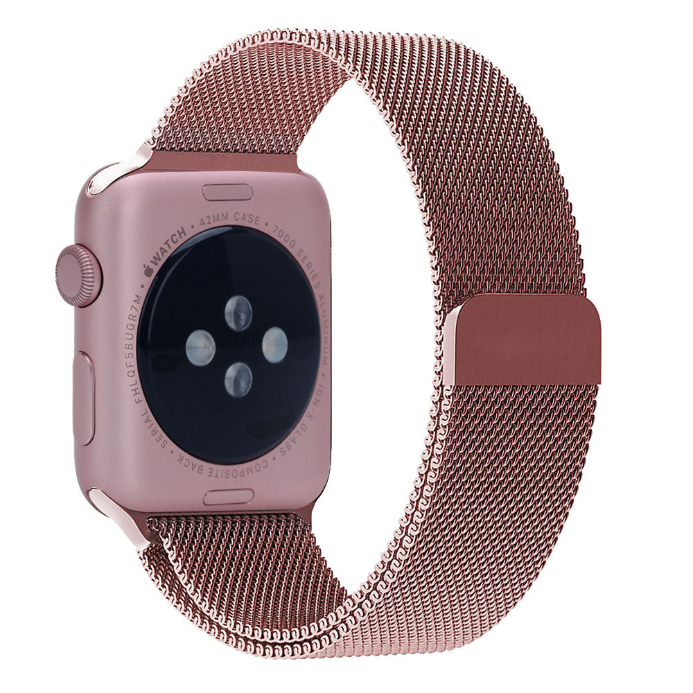 Apple milanese band roze Doornbikes