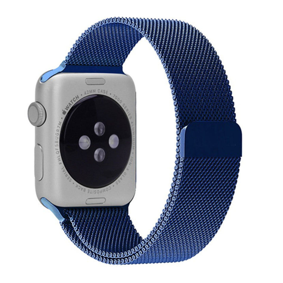 Apple milanese band blauw Doornbikes