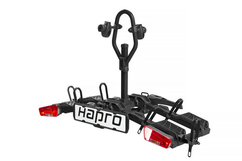 Cykelholder Hapro Atlas Xfold II - Vipbar - 13 polet - 2 cykler - maks. 60 kg