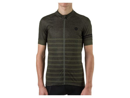 Agu Heren Fietsshirt Melange Army Green AGU