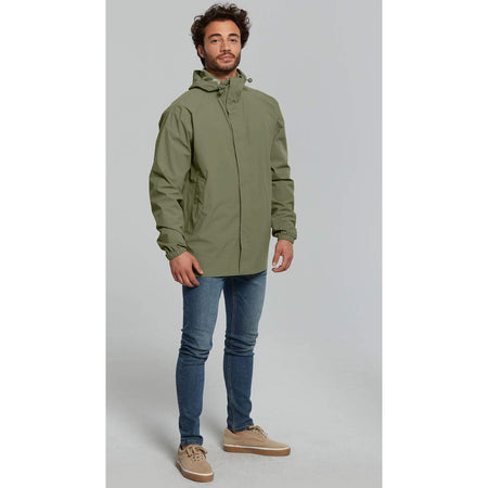 Basil Regenjas Hoga Unisex Olive Green Basil