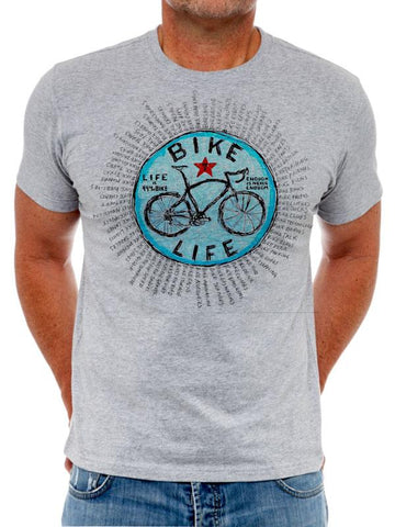 Fahrrad-Leben-T-Shirt
