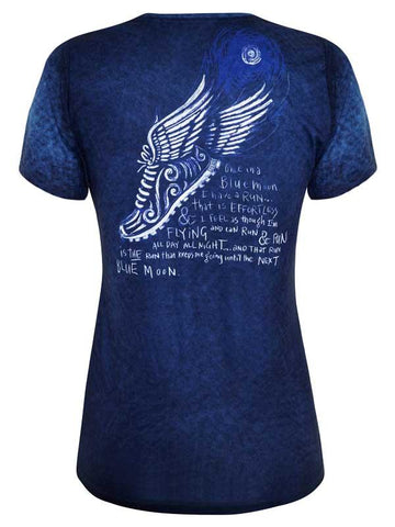 Cycology Blue Moon Sports T-shirt til kvinder