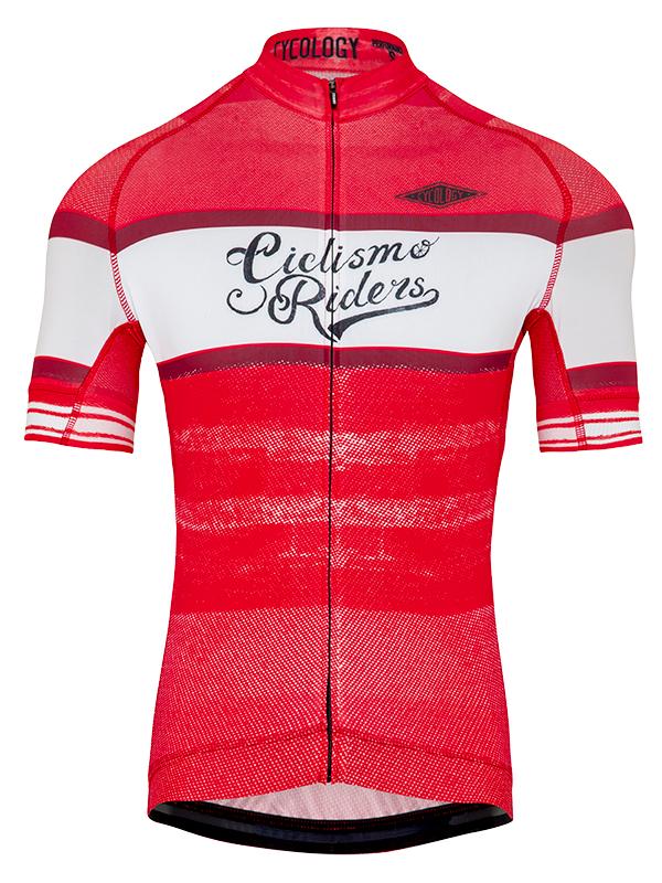 Fietsshirt heren Ciclismo red Cycology