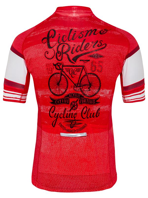 Fietsshirt heren Ciclismo red Cycology