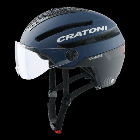 Cratoni Commuter Helm - Blue Matt