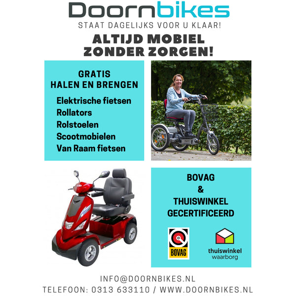 Scootmobiel onderhoud Doornbikes