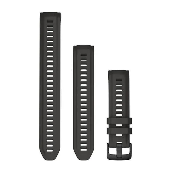 Garmin Siliconen Polsband - 20 mm - Graphite Garmin