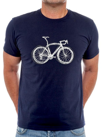 Einfach Fahrrad-T-Shirt