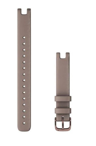 Lily™ stropper (14 mm), Paloma italiensk læder med mørk bronze hardware (lang) 