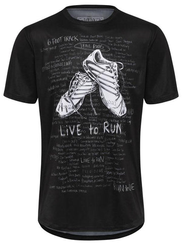 Cycology Live to Run Sports T-shirt til mænd