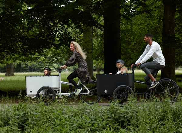 Butchers & Bicycles Bakfiets MK1-E - Vario - Zwart - Zwarte bak Doornbikes