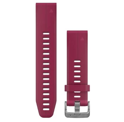 Garmin Quickfit horlogeband - Siliconen - 20 mm - Cerise Garmin