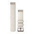 Garmin Quickfit horlogeband - Nylon - 20 mm - Cream Heathered - Cream Gold gesp Garmin