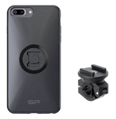 SP Connect Moto Mirror Telefonholder iPhone 8+/7+/6s+/6+ Sort