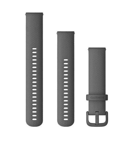 Garmin Horlogeband Approach Met Snelwisselsluiting (20 mm) - Schaduwgrijs Garmin