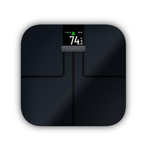 Garmin Index S2 Zwart Slimme Weegschaal smart scale