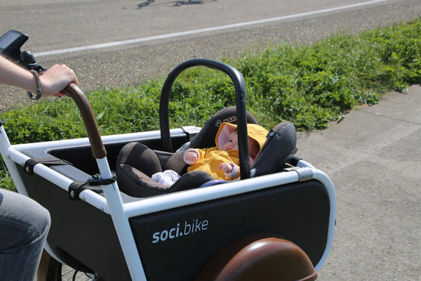 SociBike - Bakfiets – RAL 9003 (Signaalwit) Doornbikes