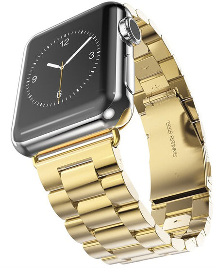 Apple 3 Links Stainless Steel bracelet Gold Doornbikes