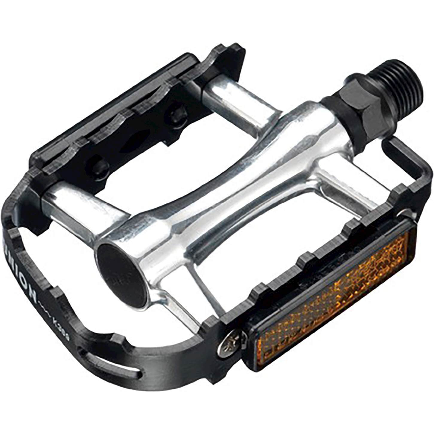 Union MTB Hybride Pedalen Anti-Slip Zilver Zwart Union